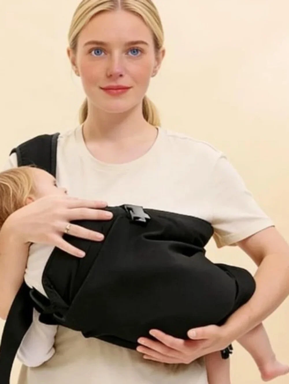 NWOT- Sling Carrier In Black- By Zeechan- 51-59 inches